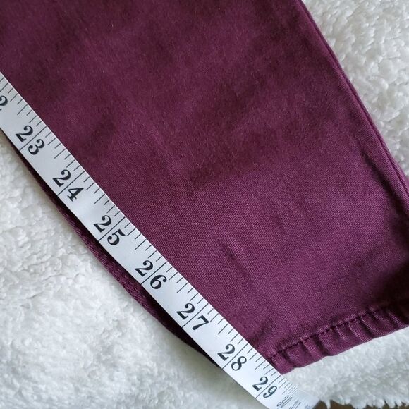 - EXPRESS wine red jeans - Picture 9 of 9